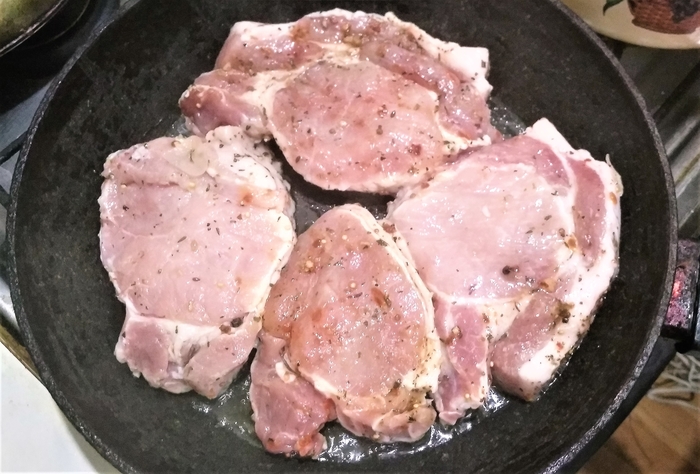 обжарка мяса