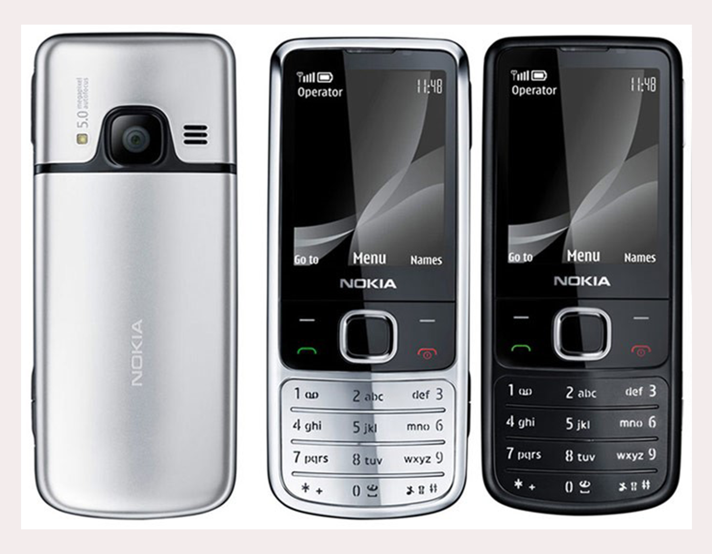 Настоящие телефоны Nokia 6700 Classic